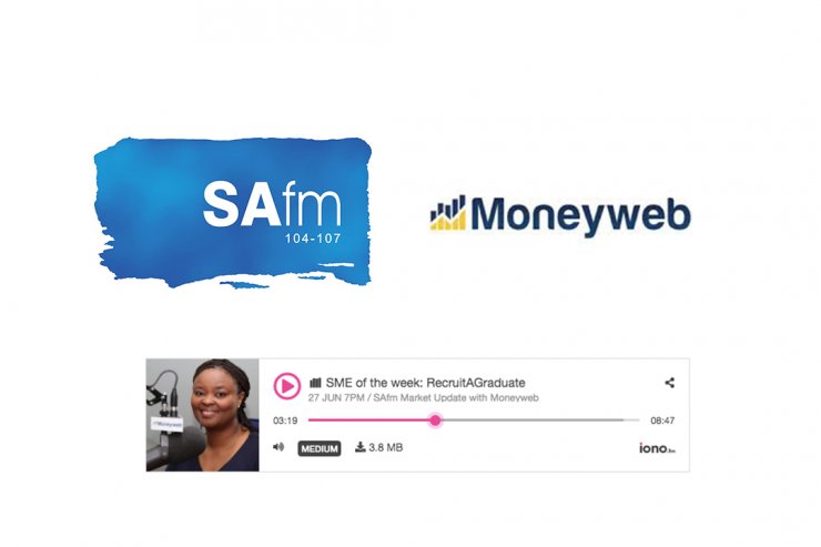 SAfm Radio Interview - RecruitAGraduate aims to tackle 55% youth unemployment